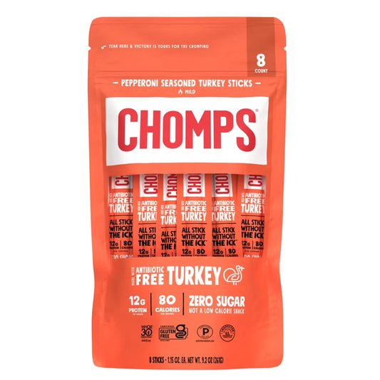 Turkey Pepperoni Sticks - 8 count