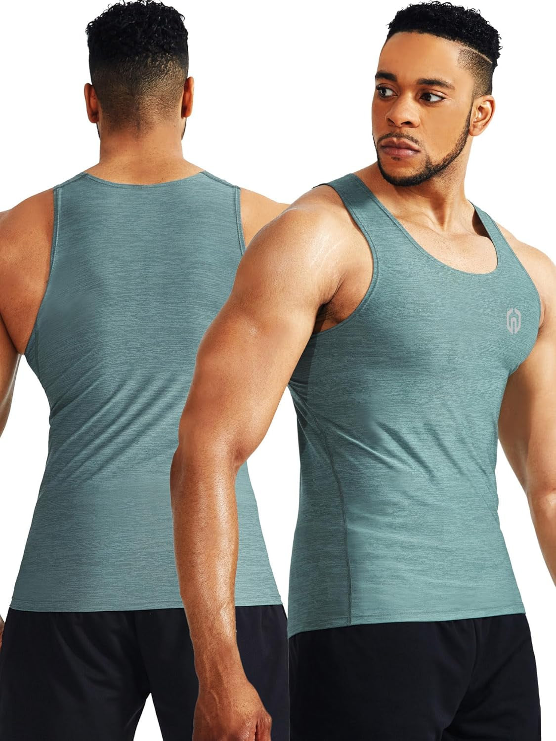 Men's 3 Pack Dry Fit Compression Tank Top