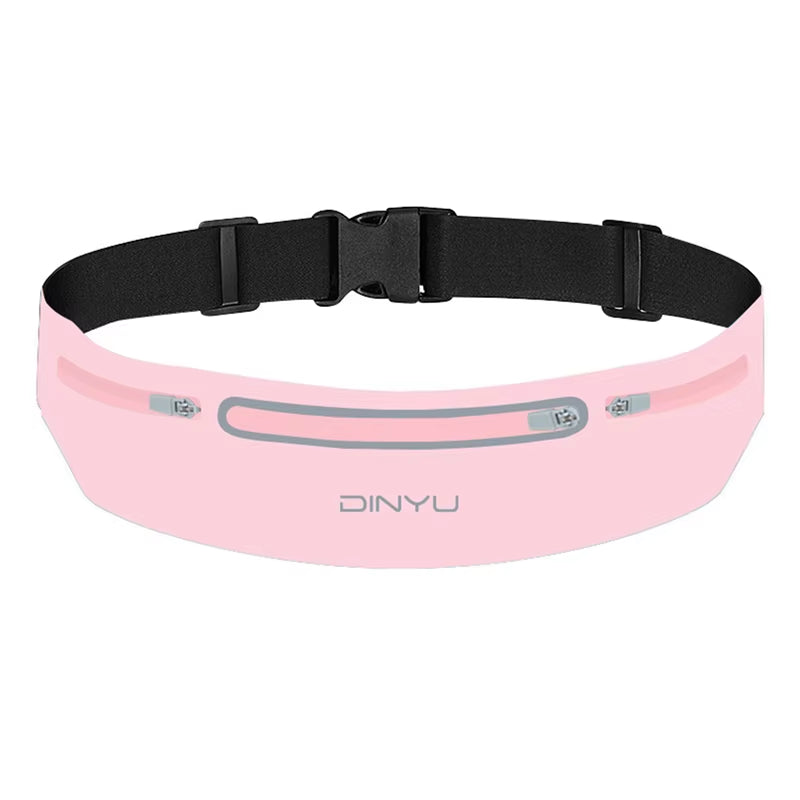 Sports Waist Pack Fanny Pack Wallet Adjustable Men Women Running Pouch Belt Portable Phone Holder Gym Bum Outdoor Running Bags