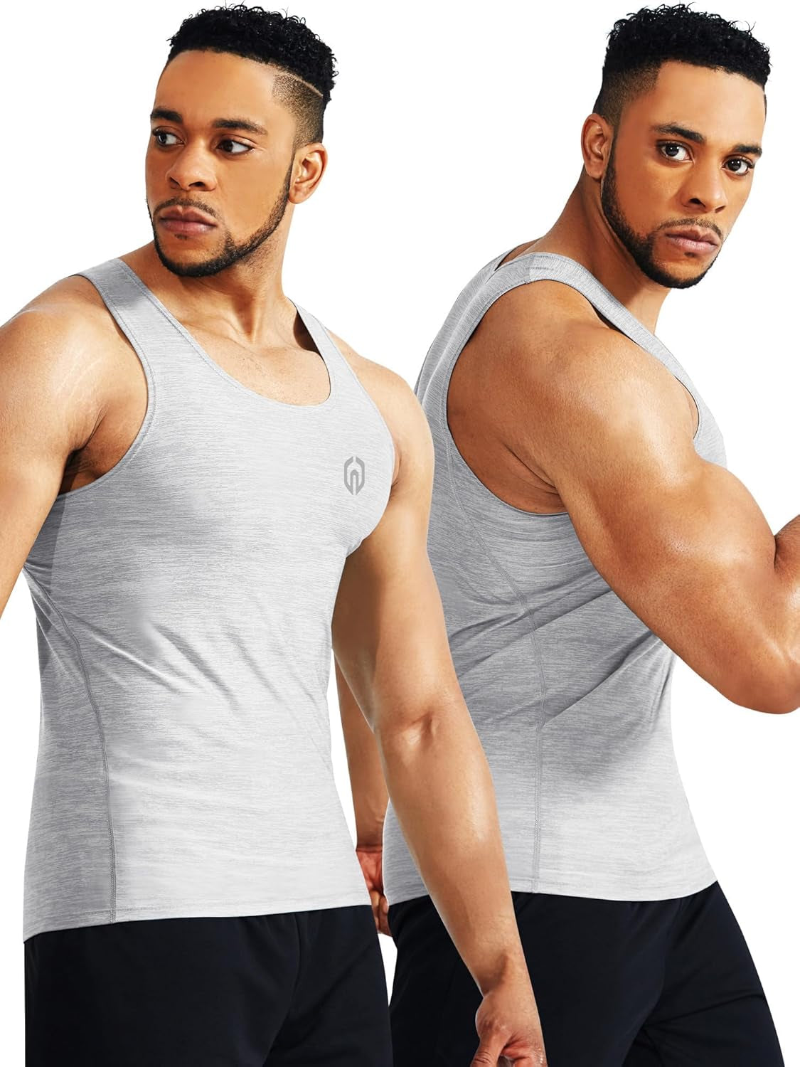 Men's 3 Pack Dry Fit Compression Tank Top