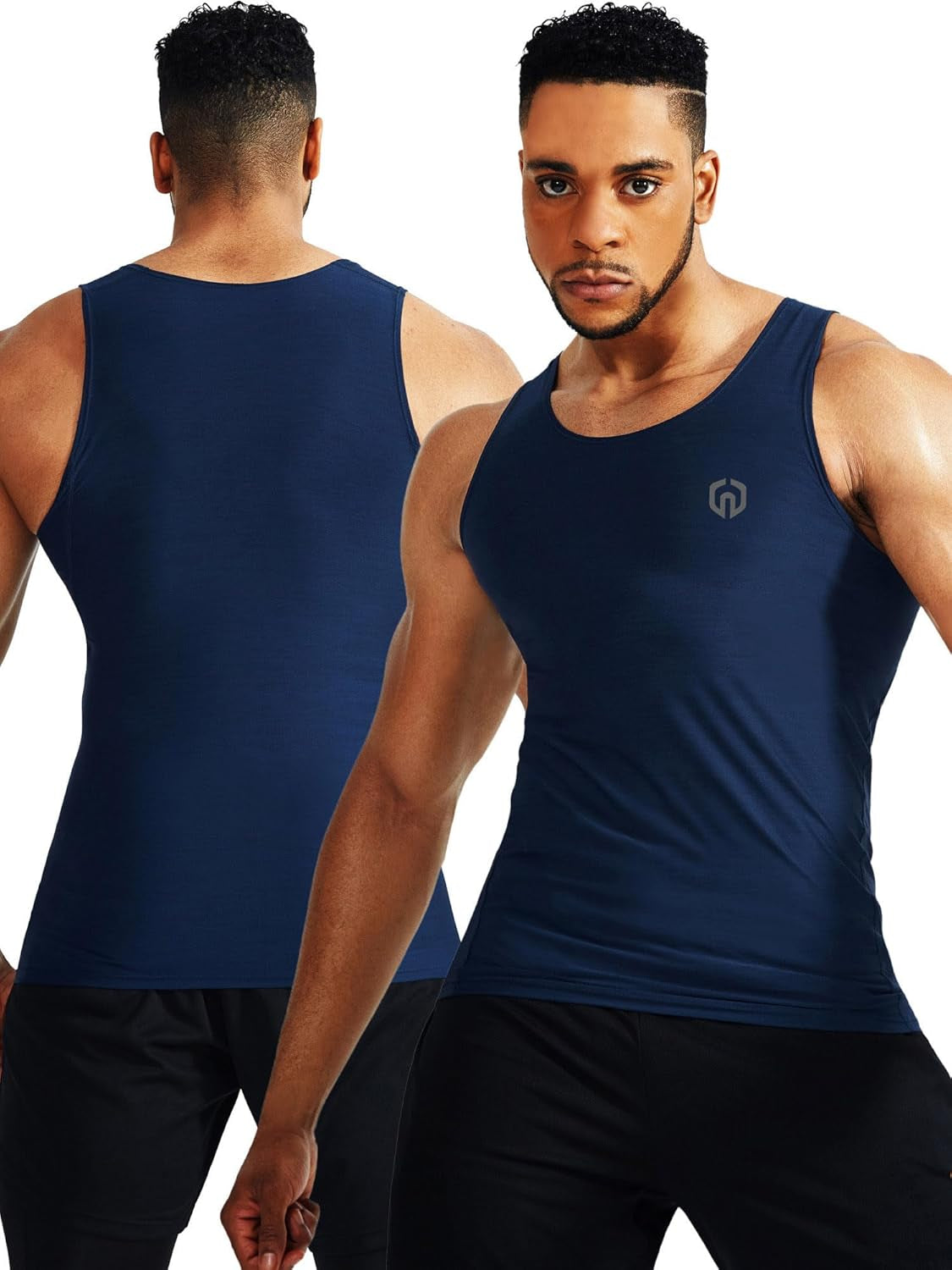 Men's 3 Pack Dry Fit Compression Tank Top